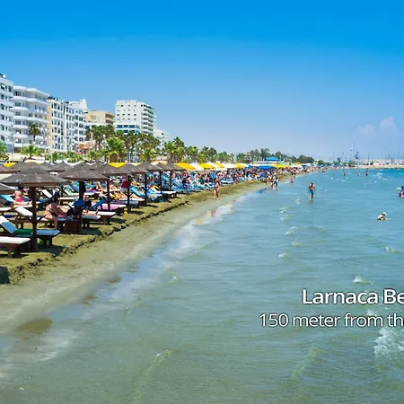 Paradise Palms Seaview Apartment Larnaca Exterior photo